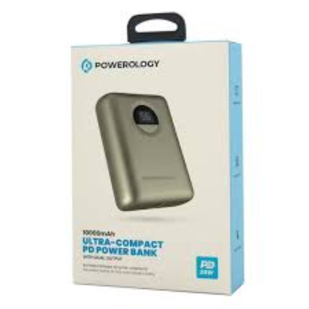 POWEROLOGY ULTRA COMPACT P/B 10000MAH PD 20W B